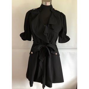 MADE IN KOREA Chiffon SUMMER TRENCH COATS SIZE: S